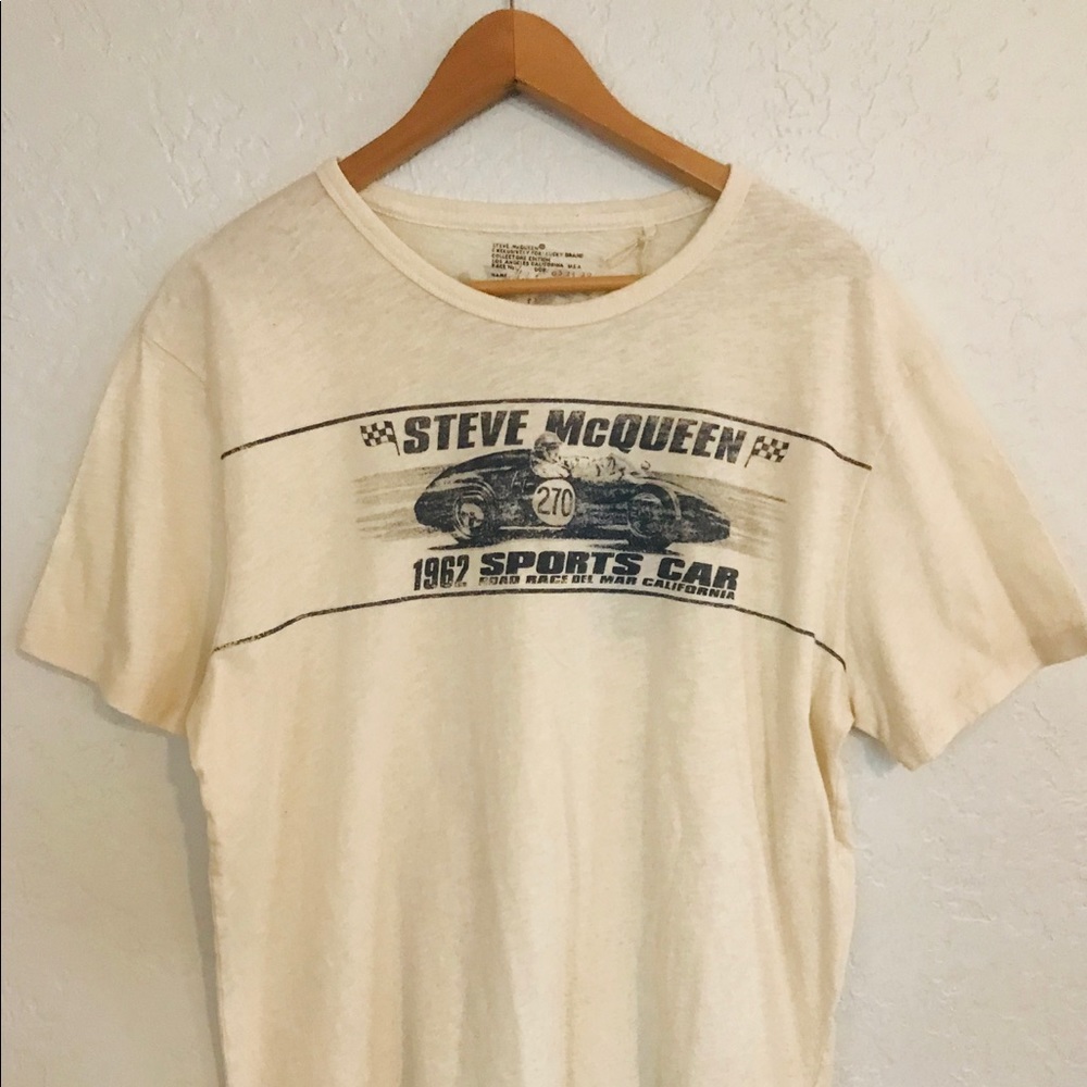 SOLD! Lucky Brand T-shirt Steve McQueen Ed. So M